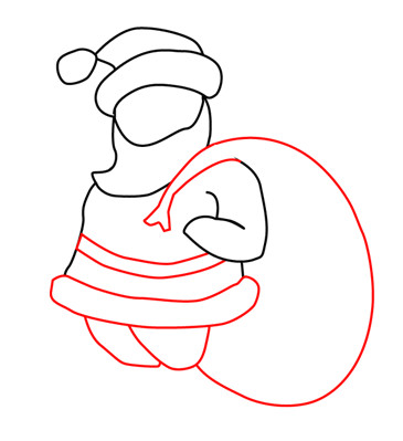 How to Make Easy Santa Claus Drawing How to S Wiki 88 How to Draw Santa Claus
