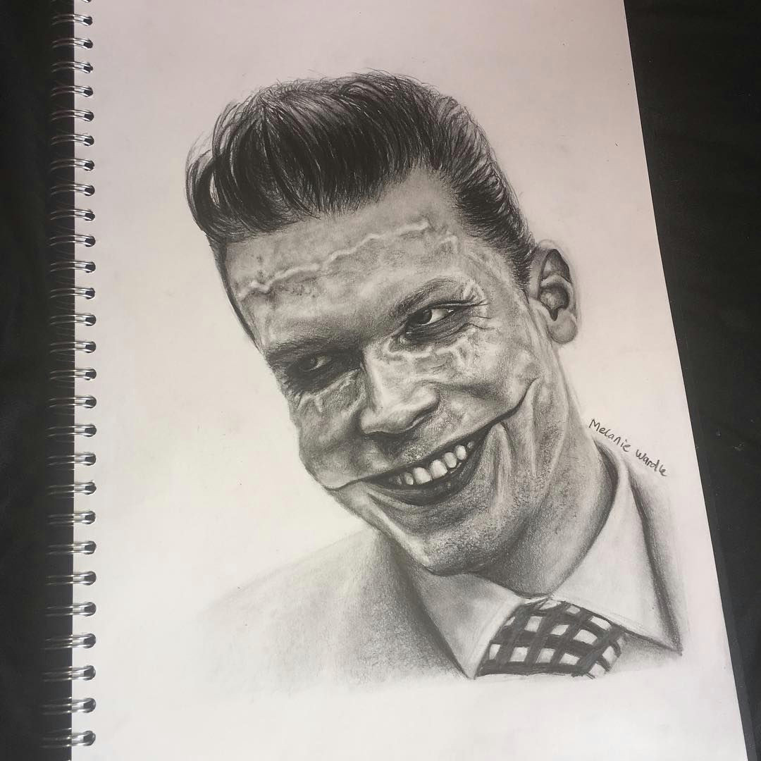 Joker Pencil Drawing Easy My Drawing Of Jerome From Gotham D Cameronmonaghan