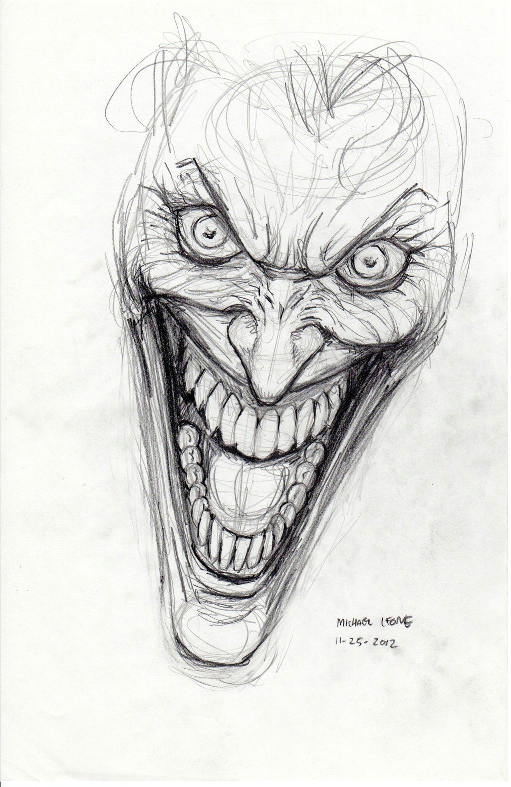 Joker Pencil Drawing Easy New Tattoo Ideas Joker Drawings Joker Sketch Tattoo