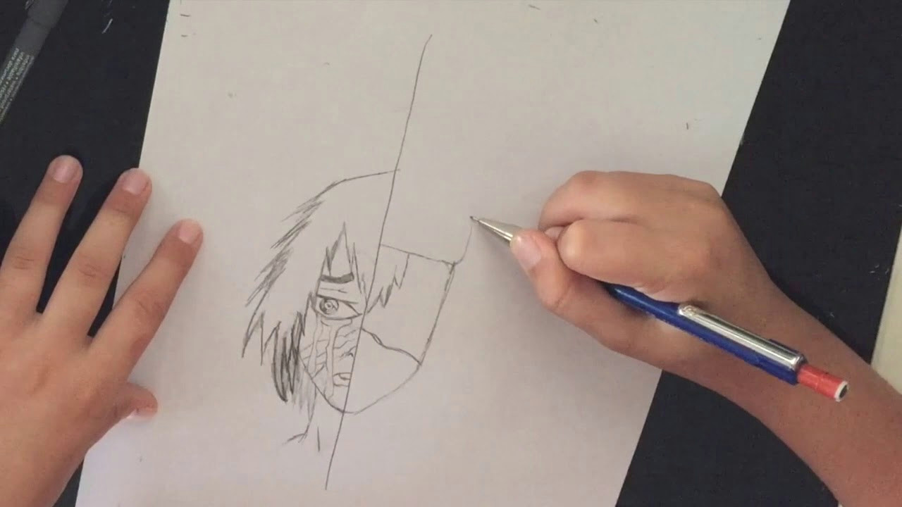 Kakashi Drawing Easy Obito X Kakashi Naruto