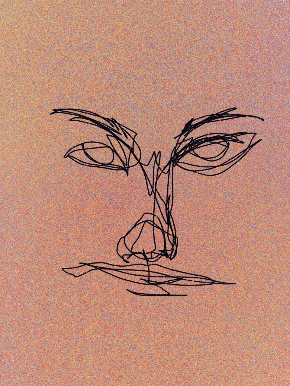 Kalikasan Drawing Easy One Line Drawing Face Tumblr