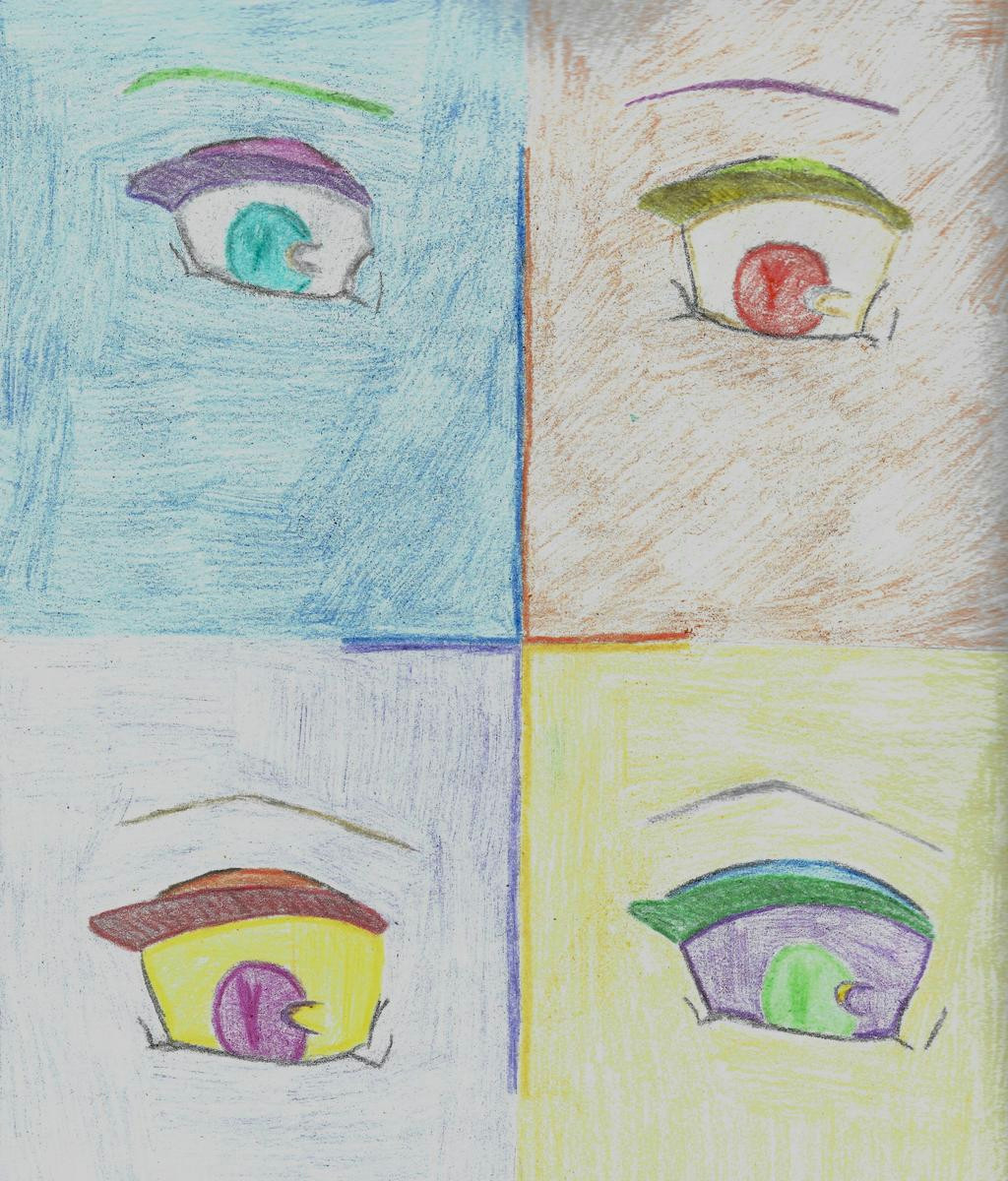 Kalikasan Drawing Easy Pop Art Eyes Drawing