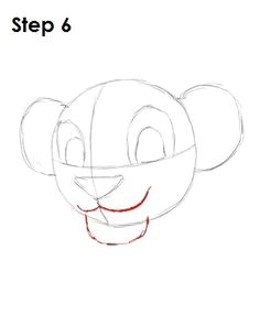 King Drawing Easy 12 Best H T D S I M B A Images How to Draw Simba Lion