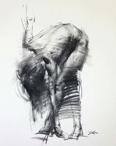 Life Drawing Ideas Drawing by Zin Lim Life Drawing Figure Drawing Figure