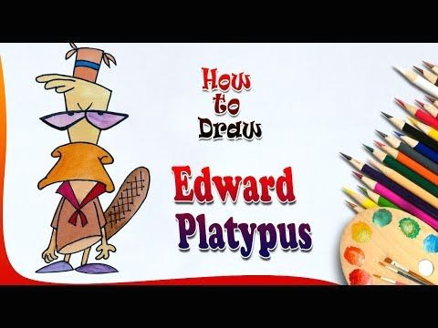 Lobster Drawing Easy How to Draw Edward Platypus Camp Lazlo Drawing Easy