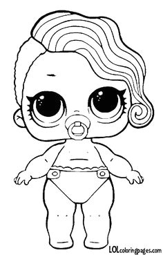 Lol Doll Drawing Easy 37 Best Lol Coloring Images Lol Dolls Lol Doll Party