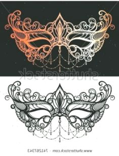Masquerade Mask Drawing Easy 8 Best Masquerade Mask Template Images Masquerade Mask