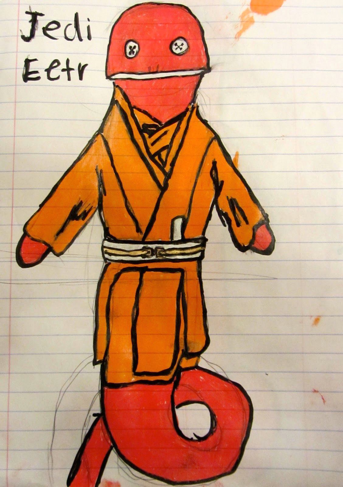 Minecraft Drawing Ideas Jedi Eetr Drawing with A Minecraft Skin Minecraft