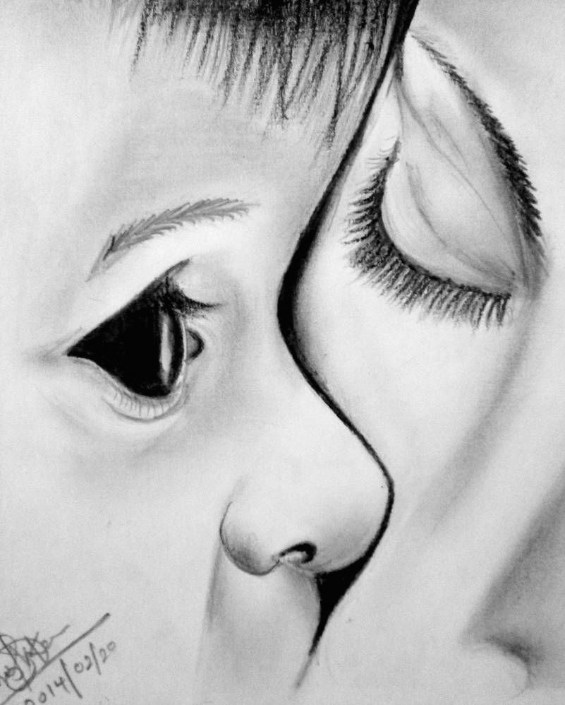 Mom and Daughter Easy Drawing Baby and Mother Love Pencil Art by Dhanu92tenshi In 2019