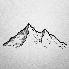 Mountain Easy Drawing 664 Best Drawing Nature Images In 2020 Drawings Art