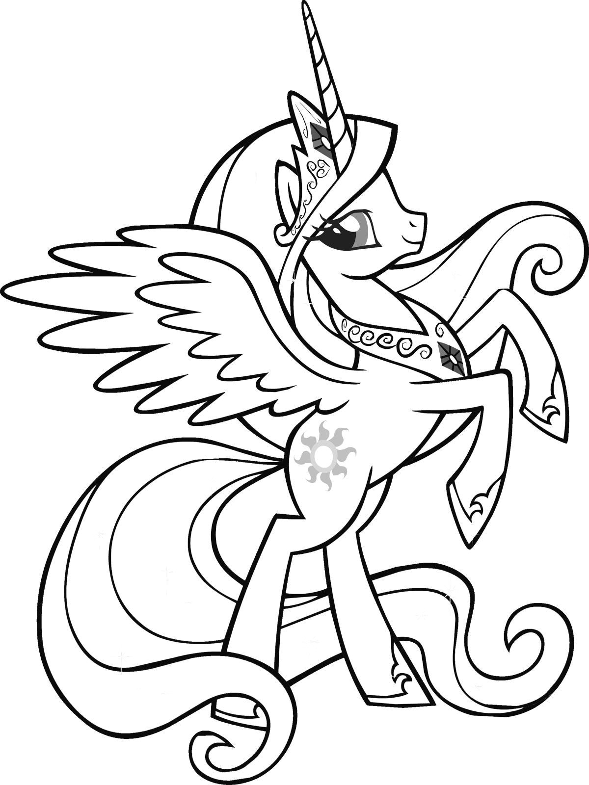 My Little Pony Drawing Easy Princess Luna My Little Pony Coloring Page Luxury My Little