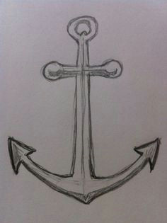 Navy Drawing Easy 19 Best Anchor Drawings Images Anchor Drawings Drawings