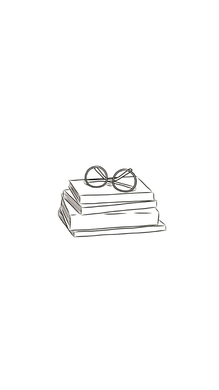 Open Book Drawing Easy D Easy Doodles Drawings Cute Drawings Instagram White