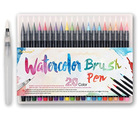 Paint Brush Drawing Easy High Quality Watercolor Brush Pens for Me Watercolor