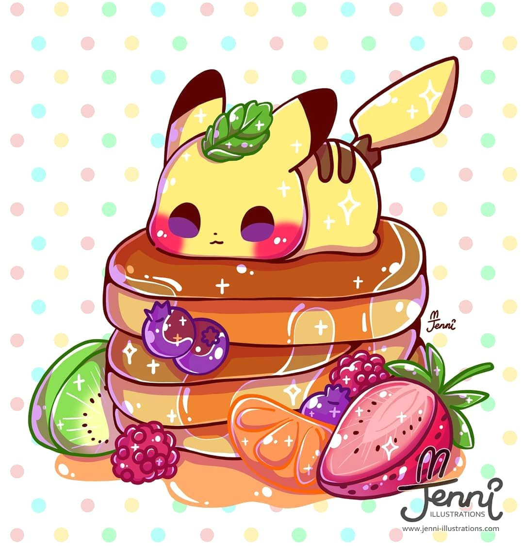 Pancakes Drawing Easy Pancakes Anyone D Pika Pika A A A Pancakes