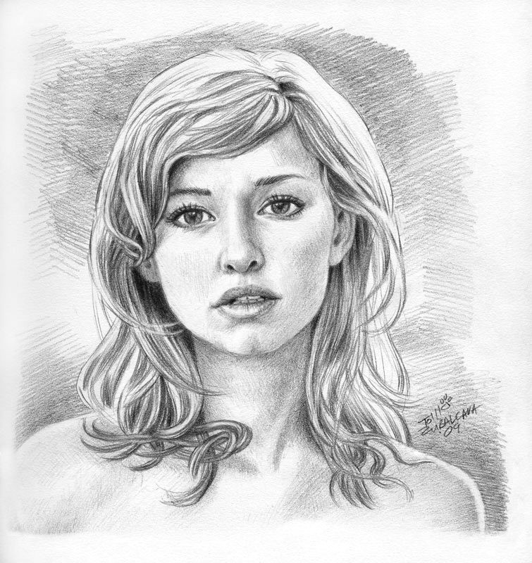 Pencil Drawing Of Girl Face Face Drawings Sketches Yahoo Search Results Art