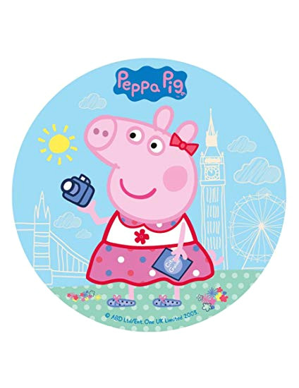 Peppa Pig Easy to Draw Coolmp 6 Stuck Zuckerscheibe Peppa Pig 20 Cm