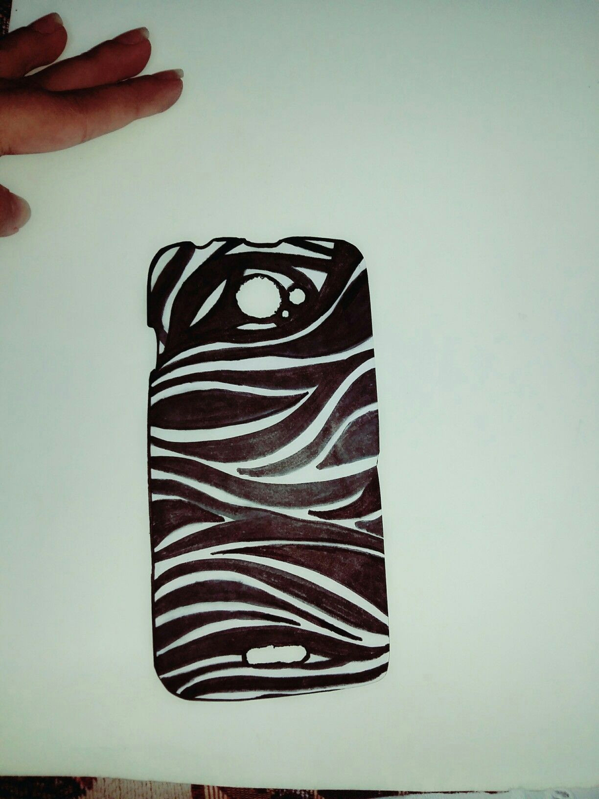 Phone Case Drawing Ideas Just Draw It It and Place It In Transparent Mobile Case