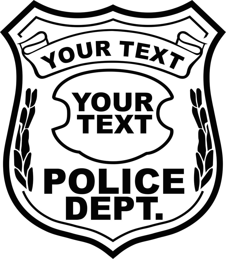 Police Badge Easy to Draw 8495 Police Free Clipart 75