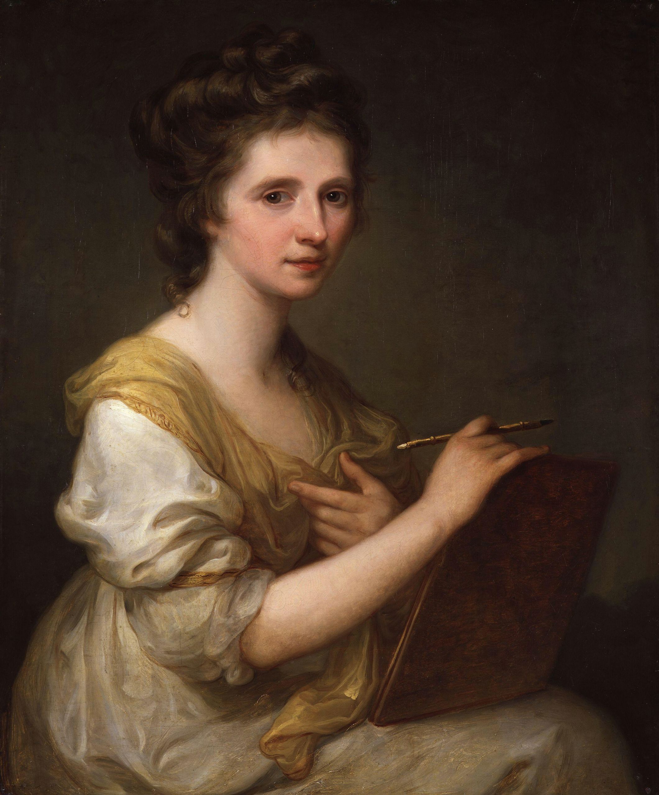 Portrait Drawing Of A Girl Angelica Kauffman Wikipedia
