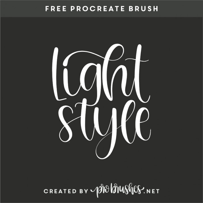 Procreate Drawing Ideas Free Procreate Brush Light Style