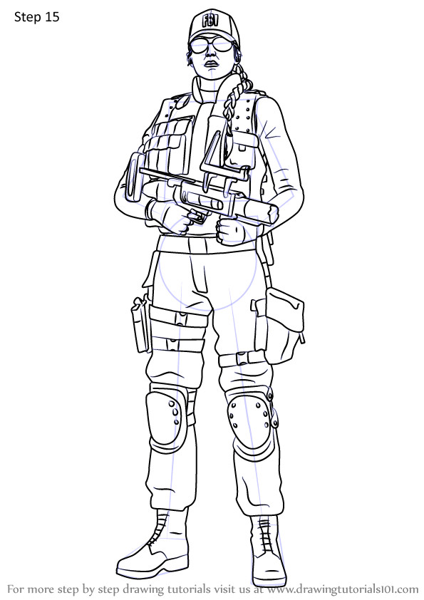 Rainbow Six Siege Drawing Easy Learn How to Draw How to Draw ash From Rainbow Six Siege