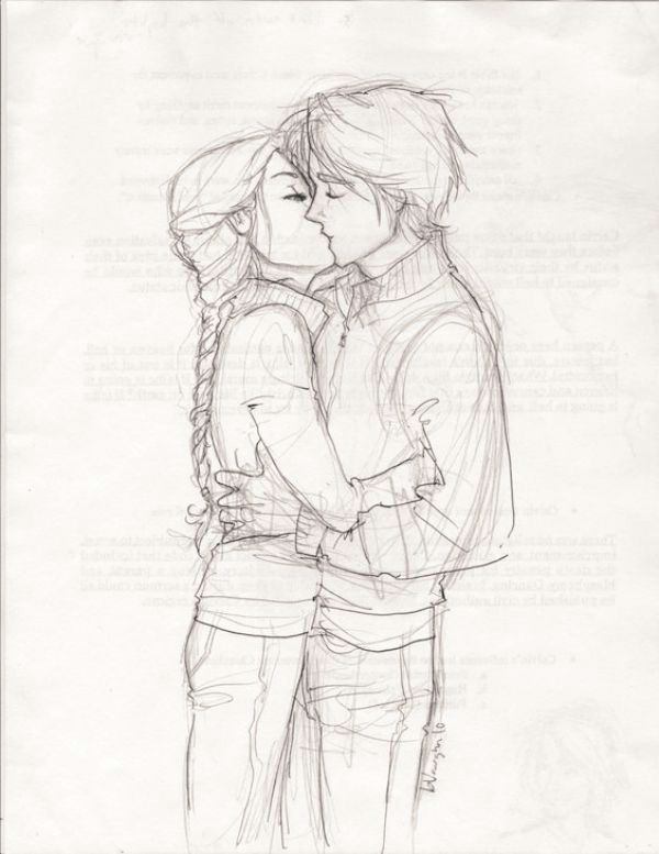 Romantic Drawing Ideas 40 Romantic Couple Pencil Sketches and Drawings Couple