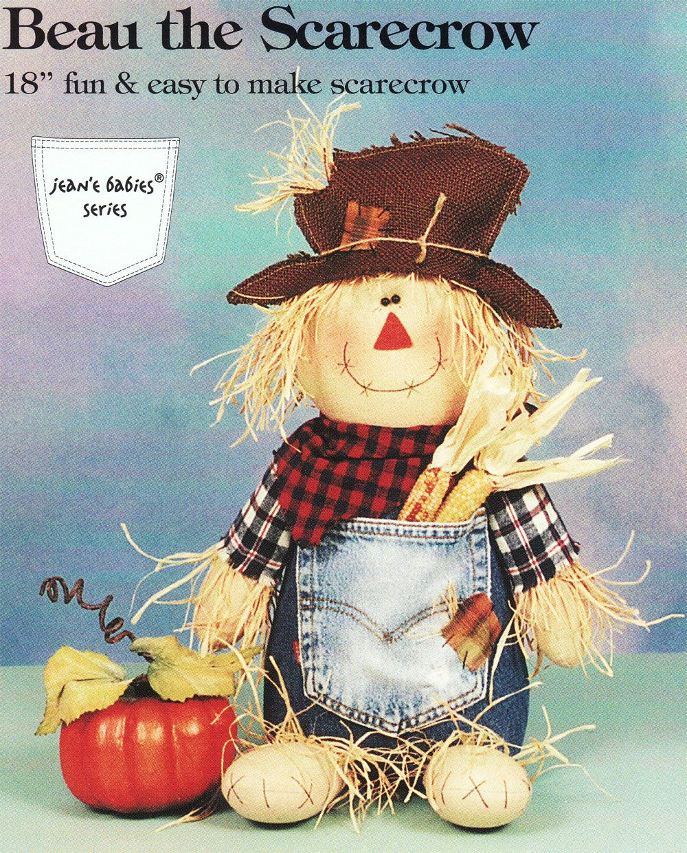 Scarecrow Drawing Easy Inventory Reduction Beau the Scarecrow Sewing Pattern From