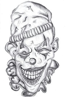 Scary Clown Drawing Easy Pin by Anthony On Clowns Badass Drawings Joker