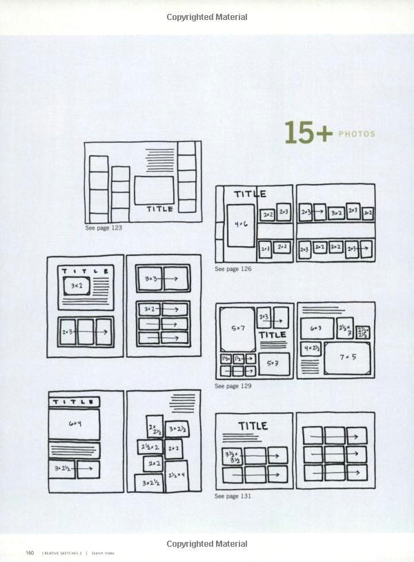 Scrapbook Drawings Ideas Layout Ideas Scrapbooking Scrapbook Sketches Scrapbook