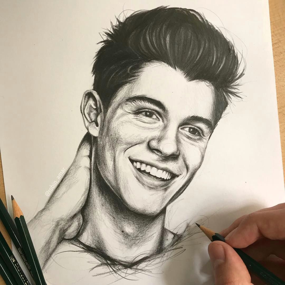 Shawn Mendes Drawing Easy Pencil Portrait Fantastic In 2019 Drawings Pencil