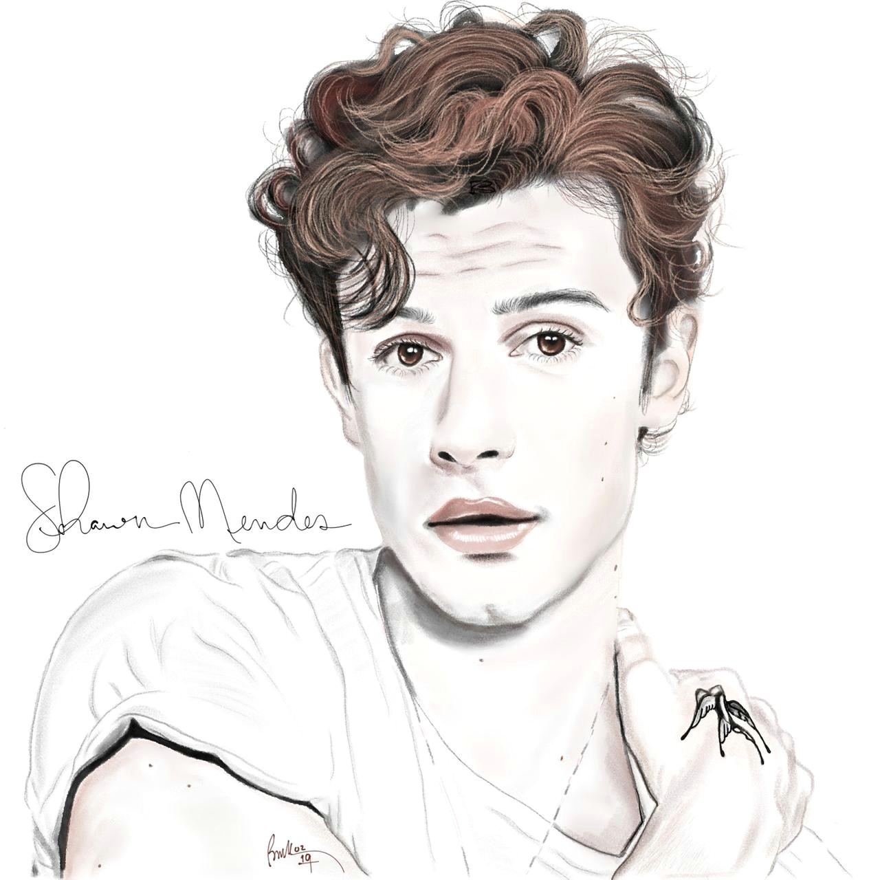 Shawn Mendes Drawing Easy Shawn Mendes by Bryluenlush On Deviantart
