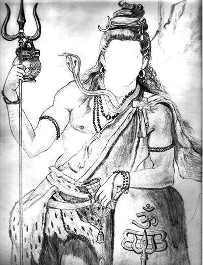 Shiva Drawing Images Easy Bholenath Lord Shiva Painting Shiva Shakti Lord Shiva
