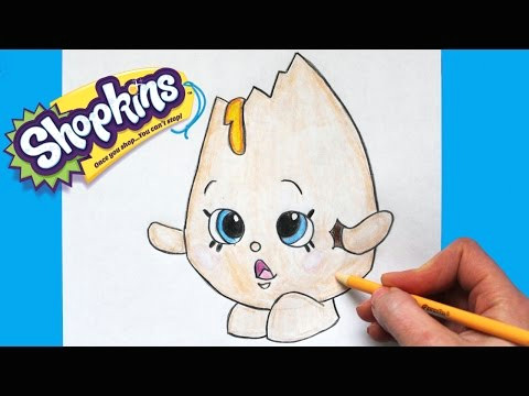Shopkins Drawing Easy How to Draw Shopkins Season 1 Googy Step by Step toy