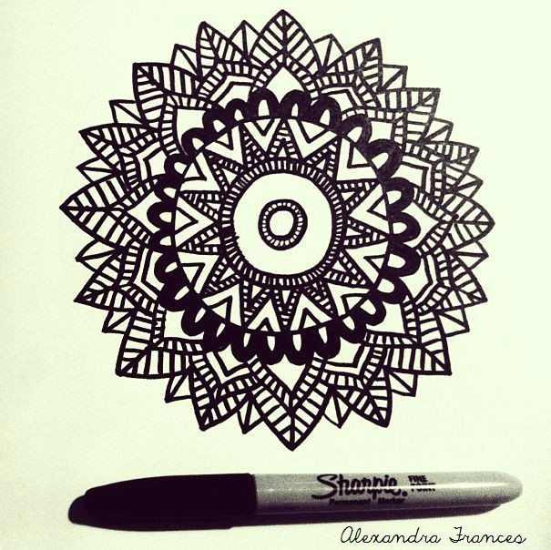 Simple Easy Sharpie Drawings Cool Designs to Draw with Colored Sharpie Google Search