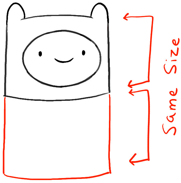 Smile Drawing Easy How to Draw Finn From Adventure Time with Simple Step by