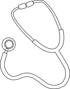 Stethoscope Drawing Easy 16 Best Nurse Images Stethoscope Stethoscope Drawing