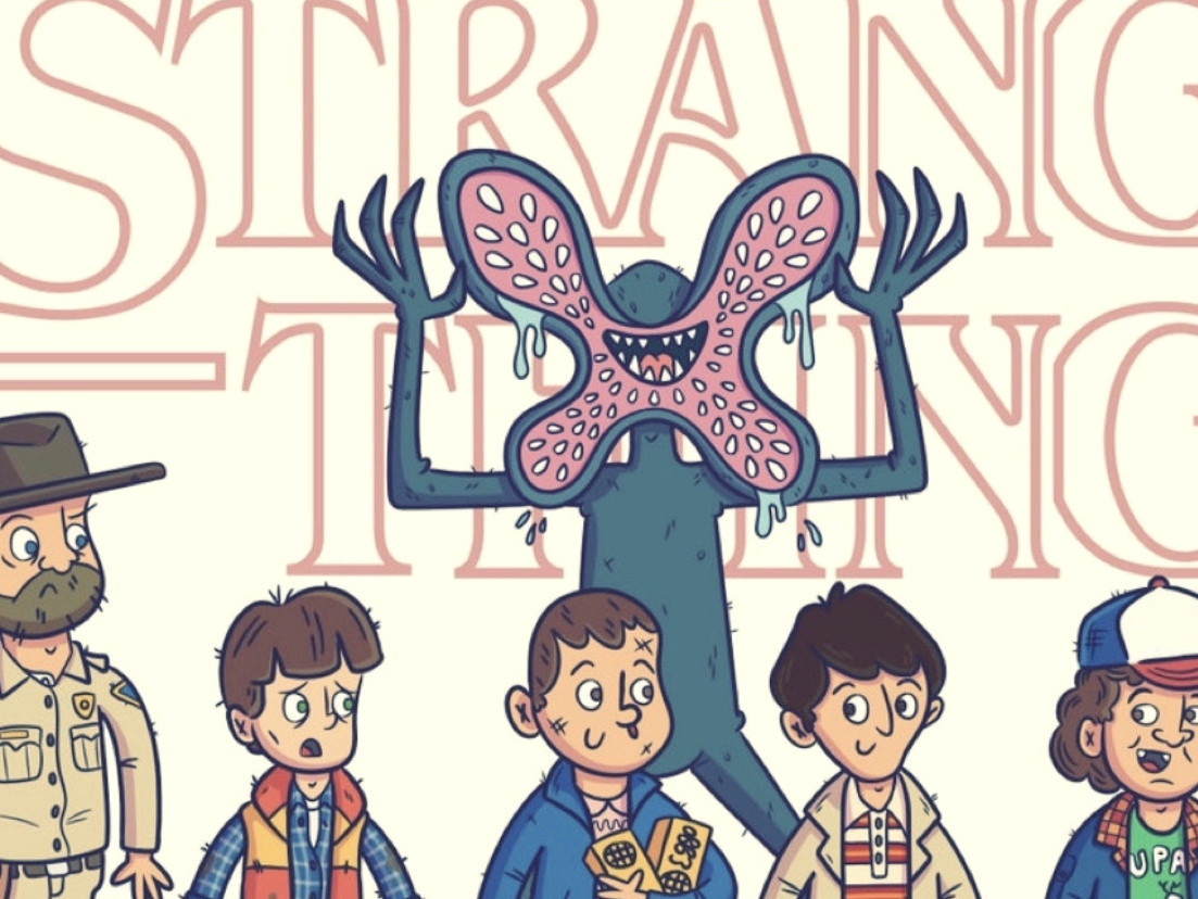 Stranger Things Drawings Easy Stranger Things Sticker Pack No 1 Promo by Slaptastick