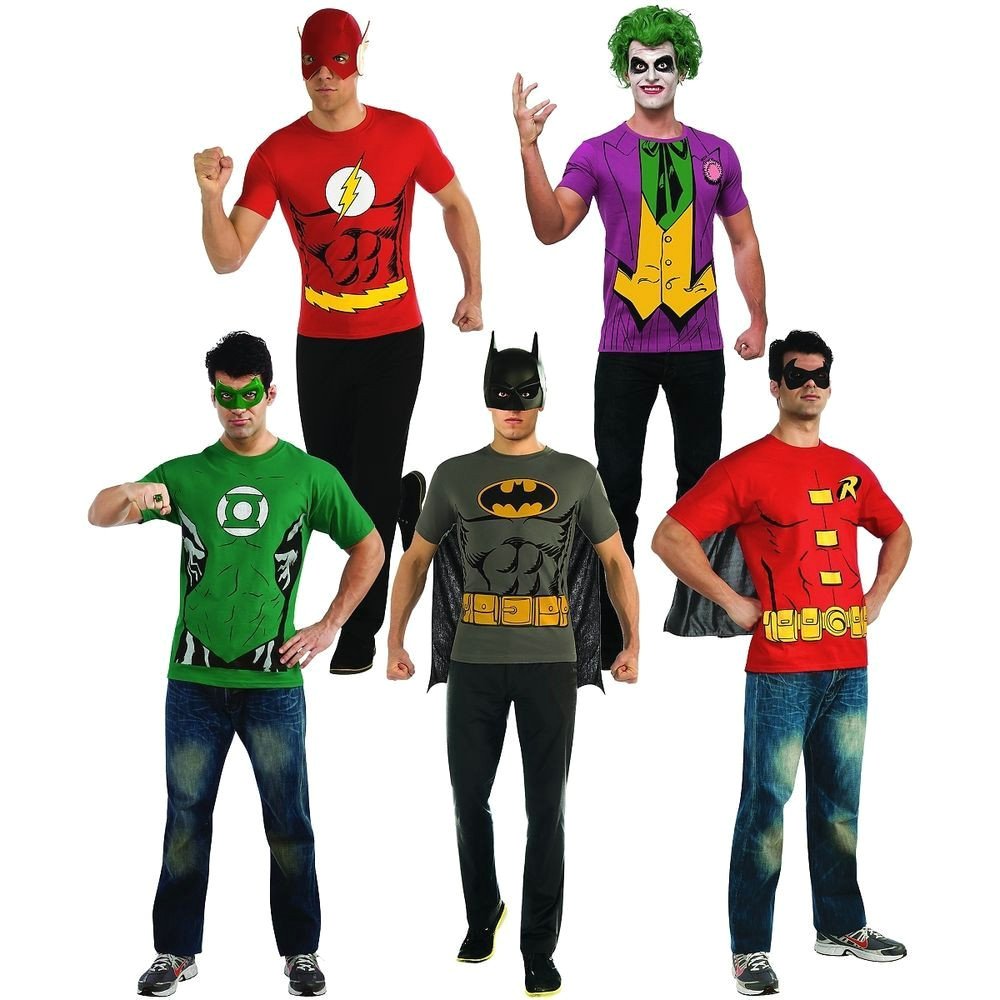 Superhero Costume Ideas Drawing Easy Superhero Costumes for Men Adult T Shirts Halloween