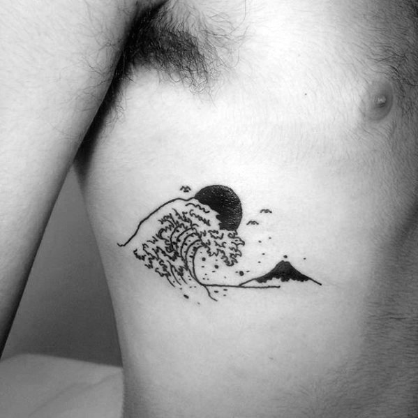 Tattoo Drawing Ideas for Men 50 Od Welle Tattoo Designs Fur Manner Wasser Tinte Ideen