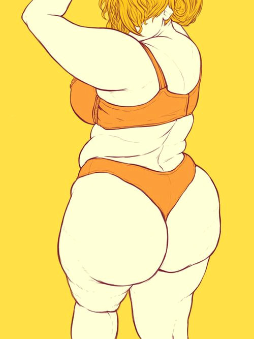 Thick Girl Drawings Pin On Body Positive