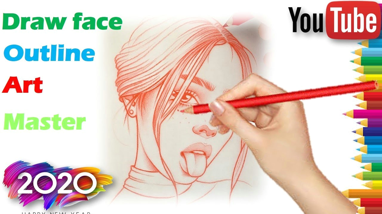 Tongue Drawing Easy How to Draw A Beautiful Girl tongue Out Style Step by Step