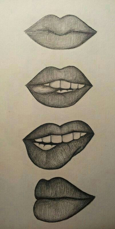 Tongue Drawing Easy I Bit My tongue Bit tongue Lipbalmhomemade Bit