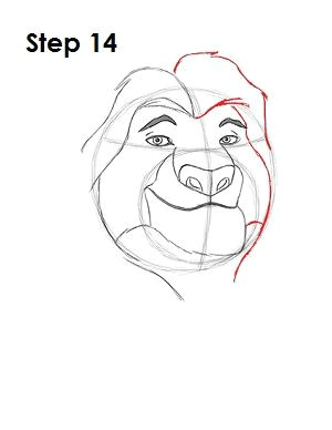 Tongue Drawing Easy Pin On Mufasa