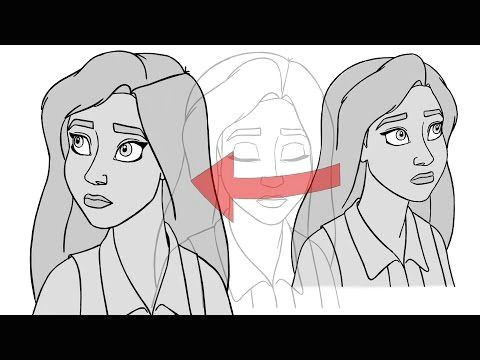 Tools for Animation Drawing How to Animate Head Turns 2d Animation Tutorial Youtube