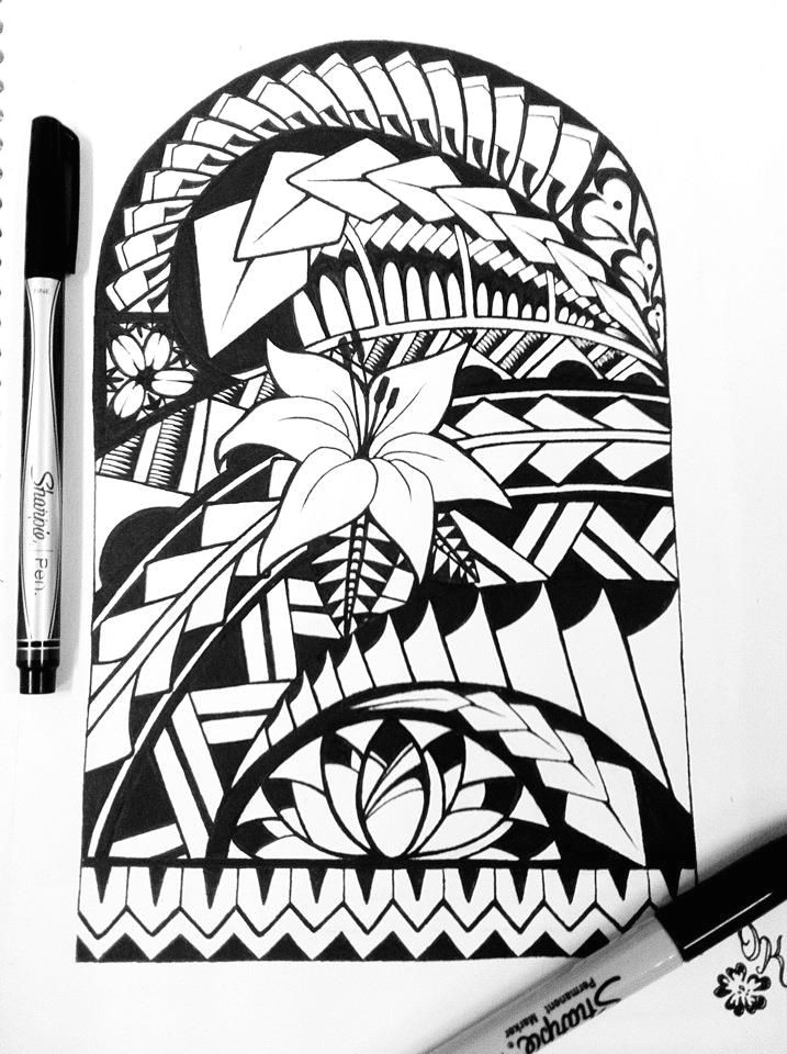 Tribal Drawing Ideas tongan Ink Tattoo Tatau Tribal Samoan Designs