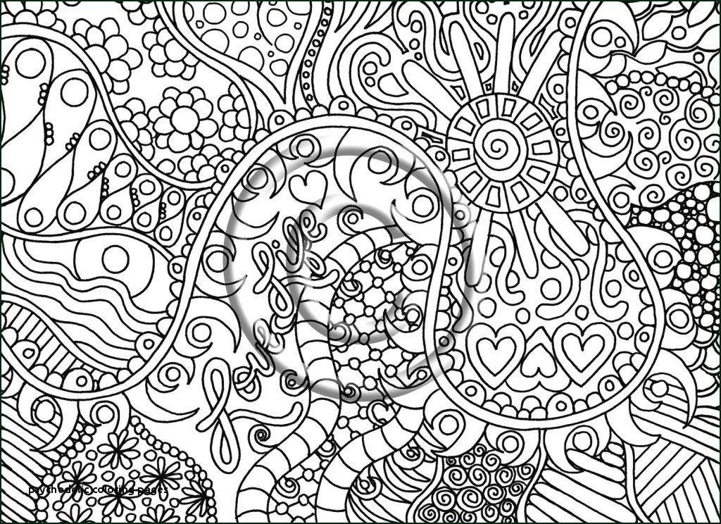 Trippy Girl Drawing Psychedelic Coloring Pages Uwcoalition org