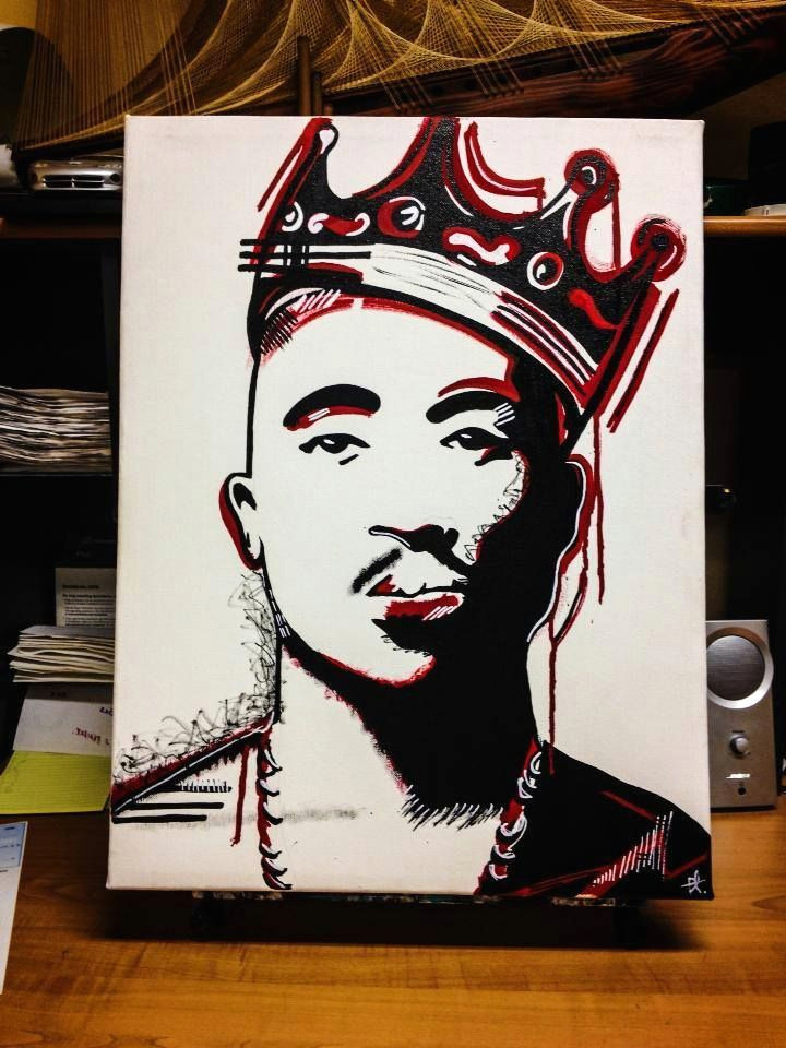 Tupac Drawing Easy Tupac Art Artist Canvas Paint Painting Tupac Shakur