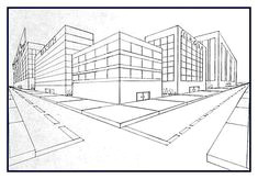 Two Point Perspective Drawing Easy 10 Best 2 Point Perspective City Images Point Perspective