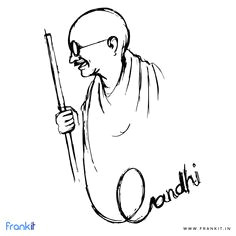 Very Easy Drawing Of Mahatma Gandhi Step by Step 31 Best Gandhi Quotes Images In 2020 Gandhi Quotes Gandhi
